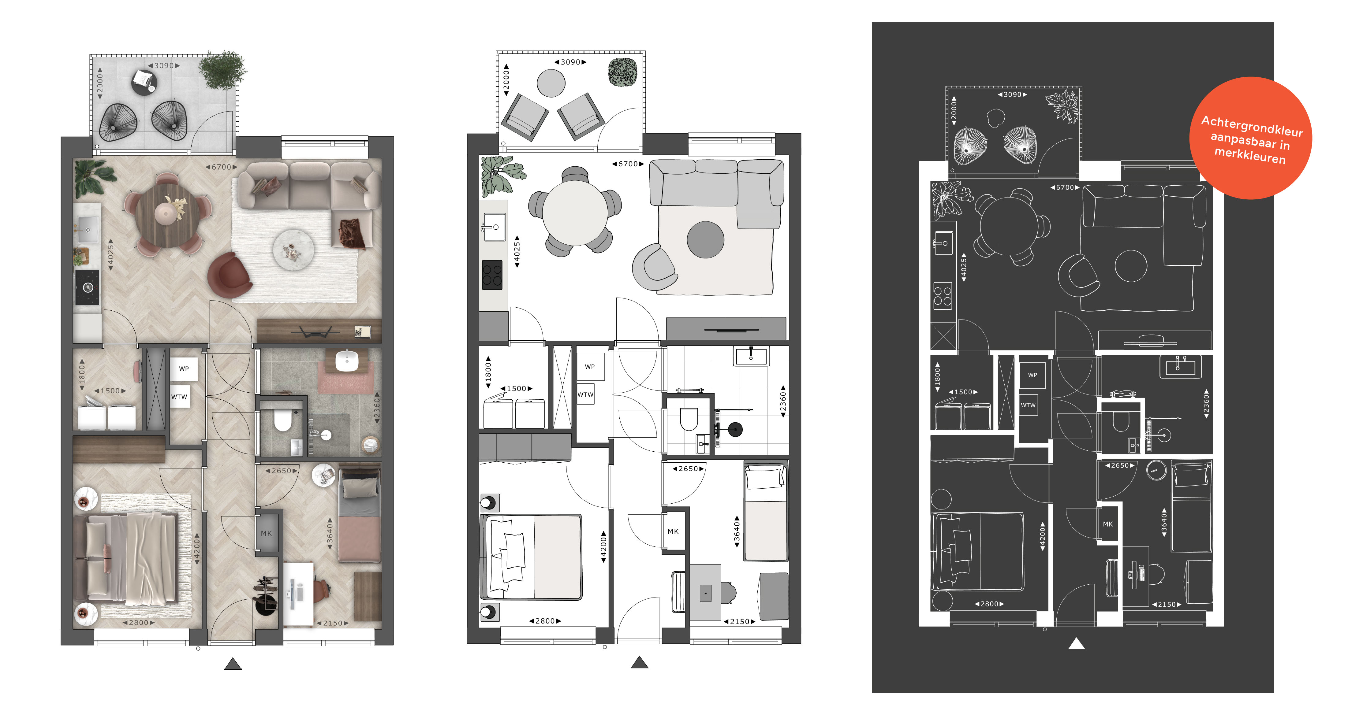 Beeldenfabriek - 2D & 3D Floor Plans